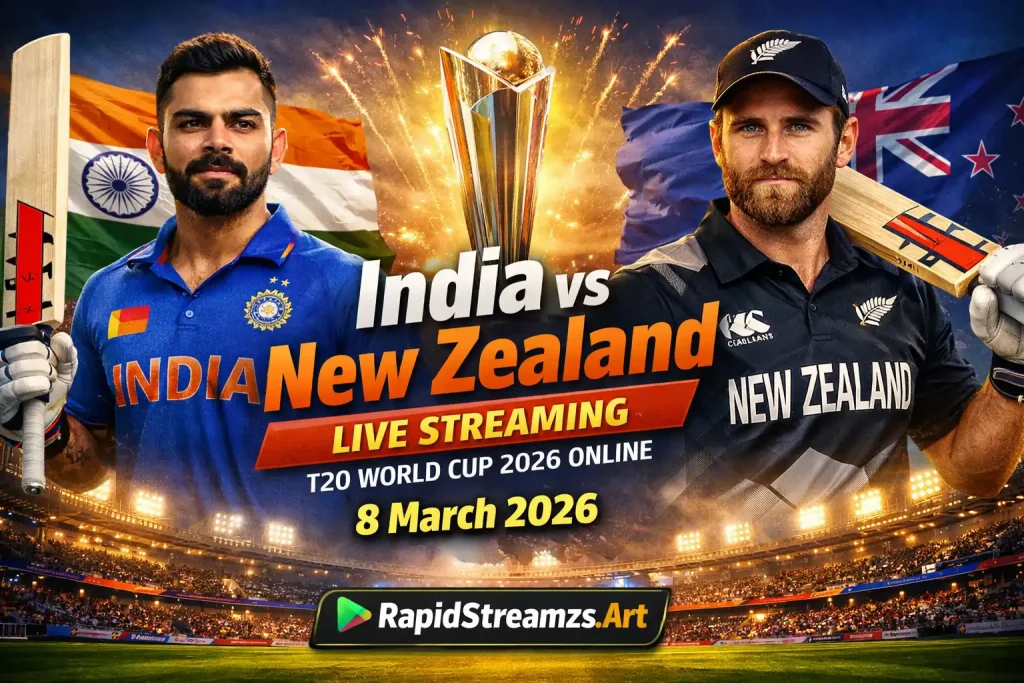 India vs New Zealand Live Streaming